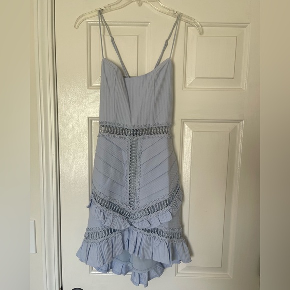 Selfie Leslie Dresses & Skirts - Selfie Leslie light blue dress size small
